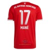 Maglia ufficiale FC Bayern Monaco Mane 17 Casa 2022-23 per Uomo